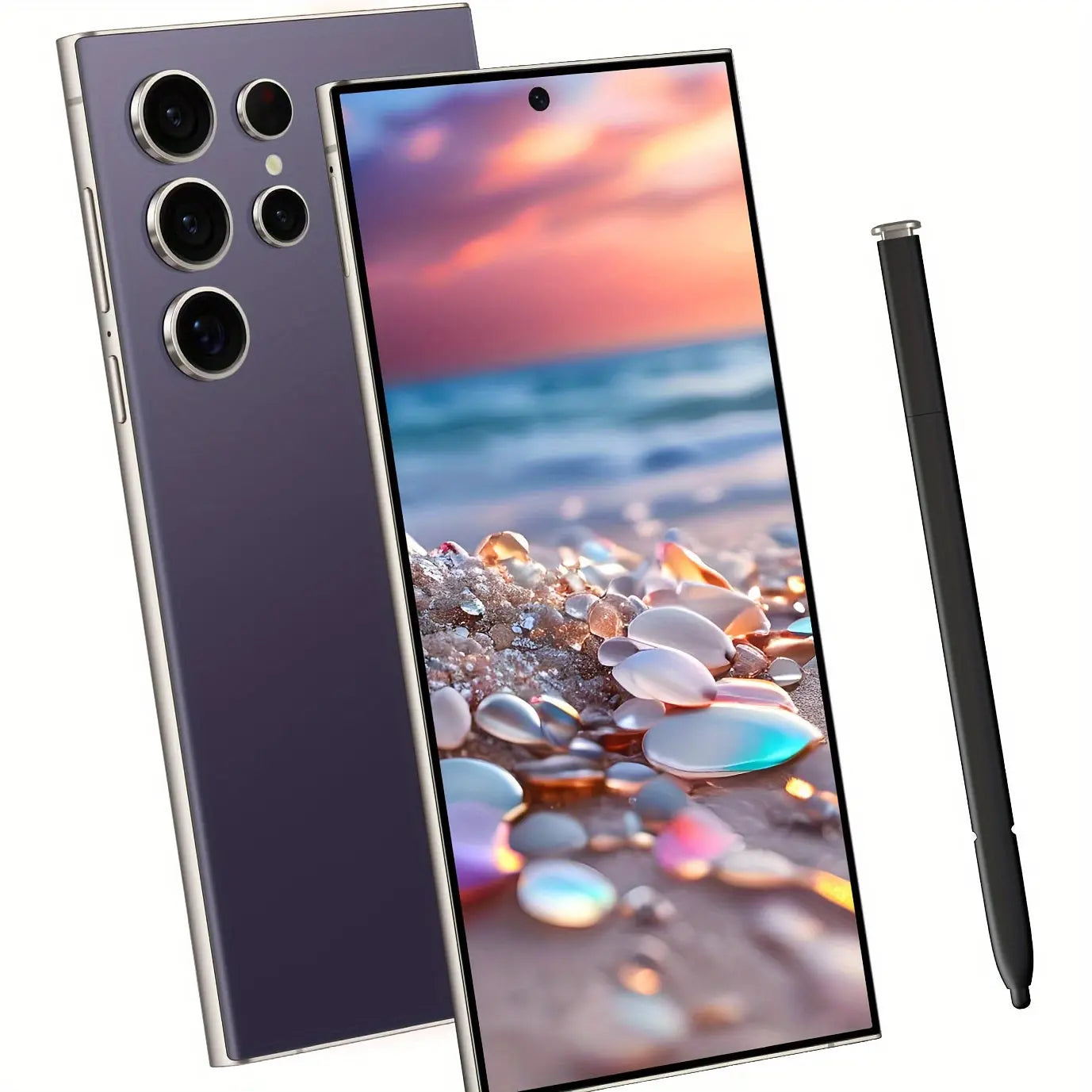 7.3-Inch high definition + Android Smartphone - Dual SIM, 5G network support, TF card slot, Android 13 OS support, USB charging Dropshipman