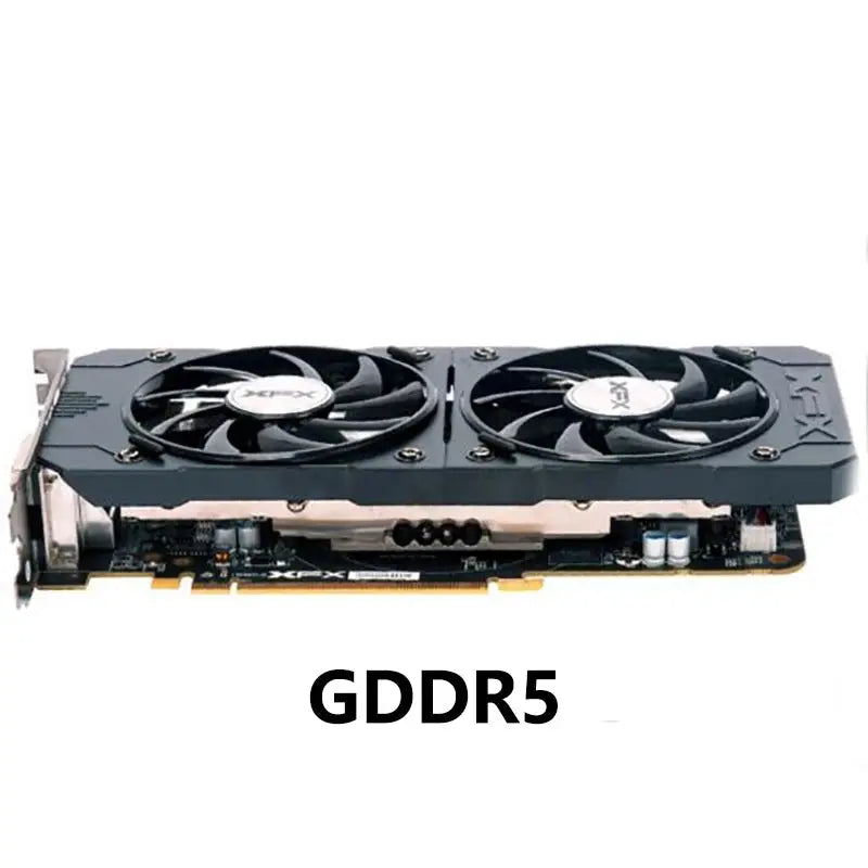XFX Video Card R9 370 4GB 256Bit For AMD Radeon R9 370X 370 4GB Graphics Cards GPU Desktop PC Gaming DisplayPort Videocard Dropshipman