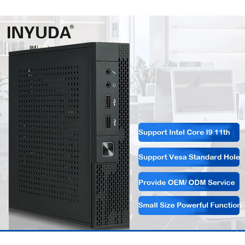 New Product Desktop Computers Win 10 for Business Desktop Computer Core I3 I5 I7 4GB 128GB Office Mini Pc SHOPINFIE