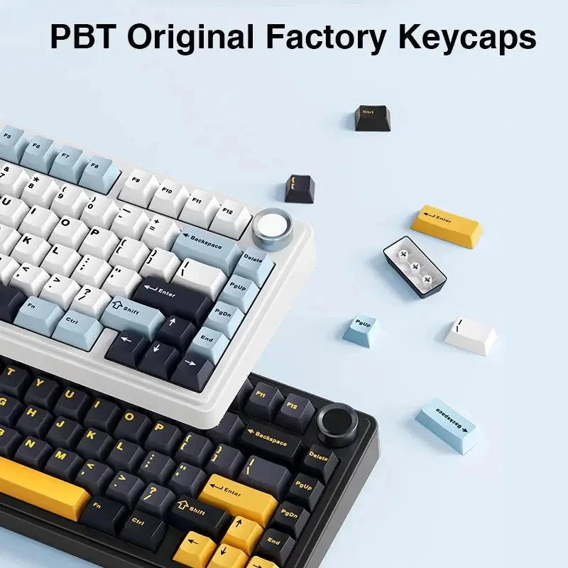 AULA F75 2.4G Wireless/Bluetooth/Wired Gaming Mechanical Keyboard RGB Customized 75% Layout OEM Profile Gasket Structure Dropshipman
