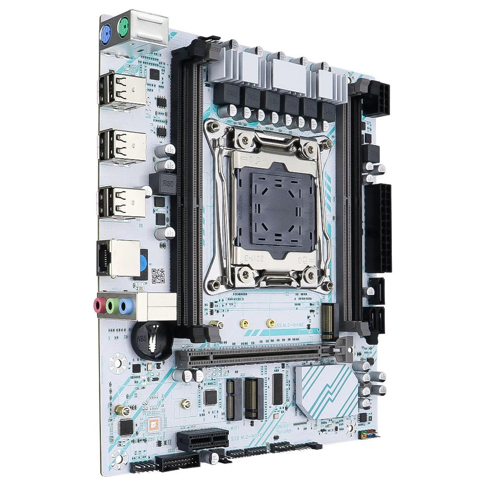 SOYO X99 Motherboard LGA 2011-3 Set Kit Xeon E5 2680 V4 CPU Processor 32G=2*16G DDR4 REG ECC RAM Memory M.2 NAME For Computer Dropshipman