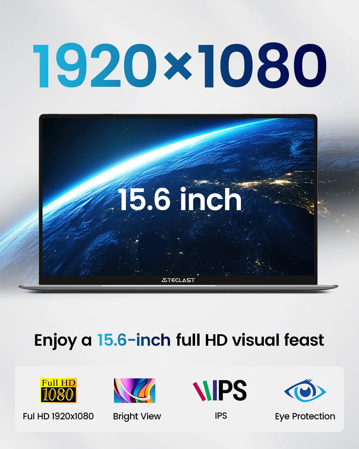 Teclast F16 Pro Laptop, Windows 11 Pro Computer, Intel N95 CPU, F16Pro Notebook, 16GB RAM 512GB SSD, 15.6 inch IPS 1920x1080, Wi-Fi 6, USB3.2, Backlit Keyboard, Mini-HDMI Dropshipman
