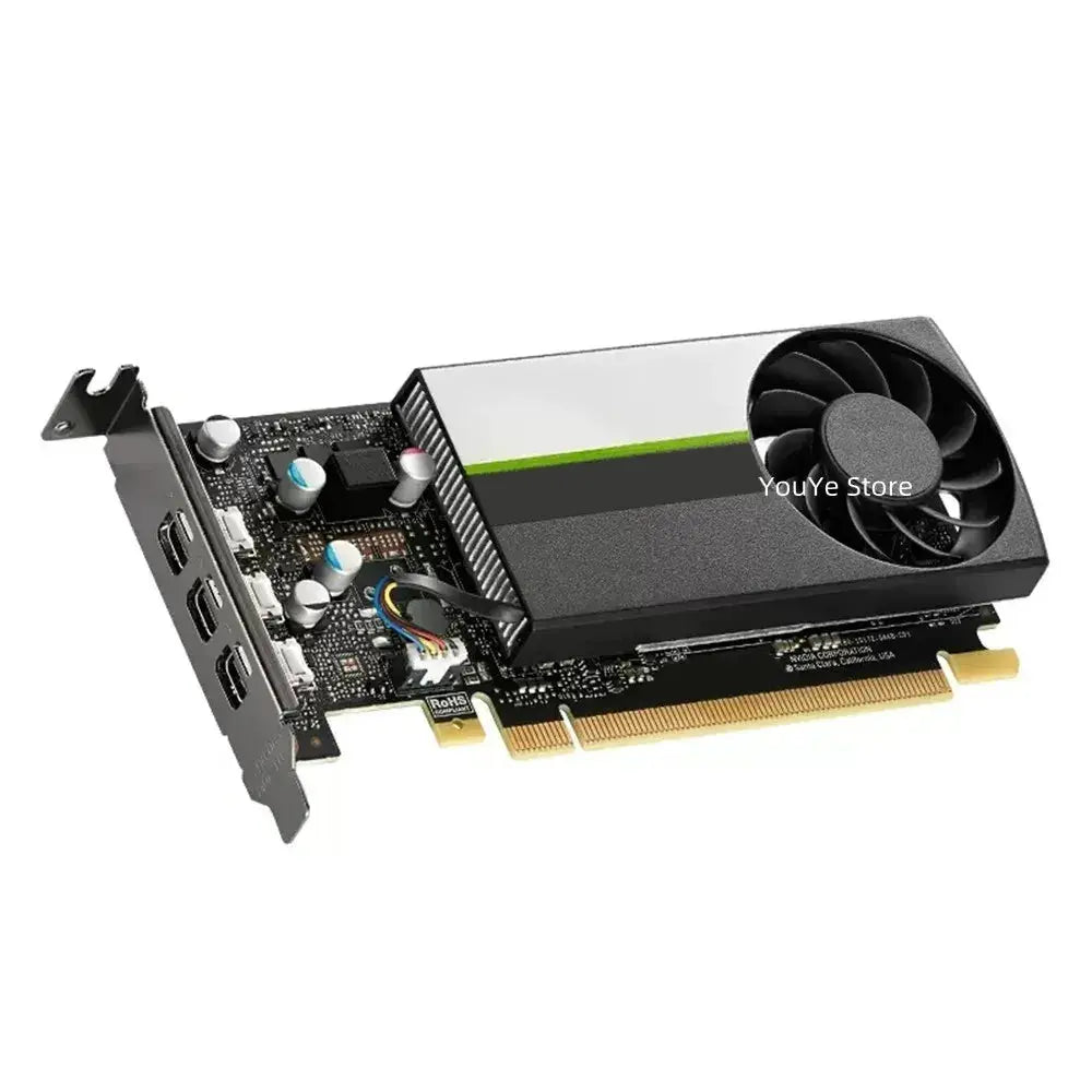 New Original For NVIDIA Quadro T400 4GB GDDR6 Graphics Card 4GB GDDR6 PCIe 3.0 x16 3Mini DP 30W GPU 100% Tested Fast Tested Dropshipman