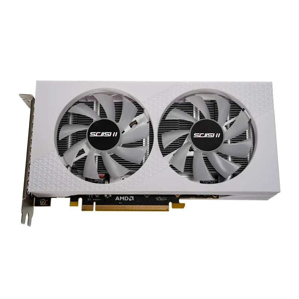 SEJISHI SJS RX580 8G Video Card GDDR5 Memory Gaming Graphics Card Desktop Computer RGB placa de video AMD Radeon RX 580 8GB GPU Dropshipman