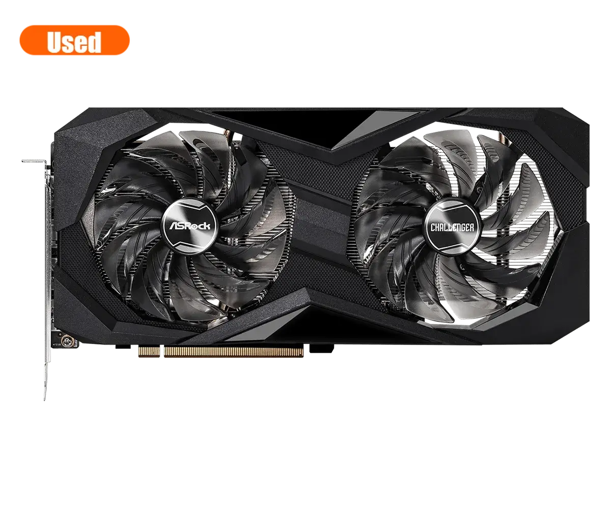 ASROCK AMD Radeon RX 6600XT Challenger D 8GB OC GDDR6 128-bit 6600XT Video Cards GPU Graphic Card DeskTop Dropshipman