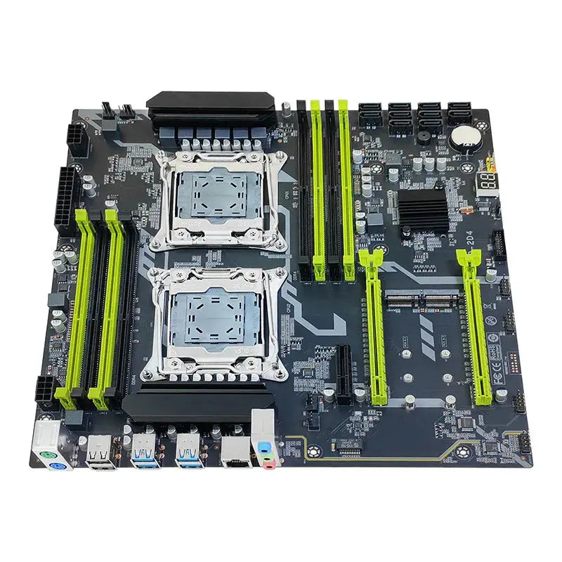 X99 Xeon Kit X99 Motherboard Set Dual CPU with E5 2698B V3 256GB DDR3 Ram Support USB3.0 SATA3 M.2 X99 Sever Combo Dropshipman