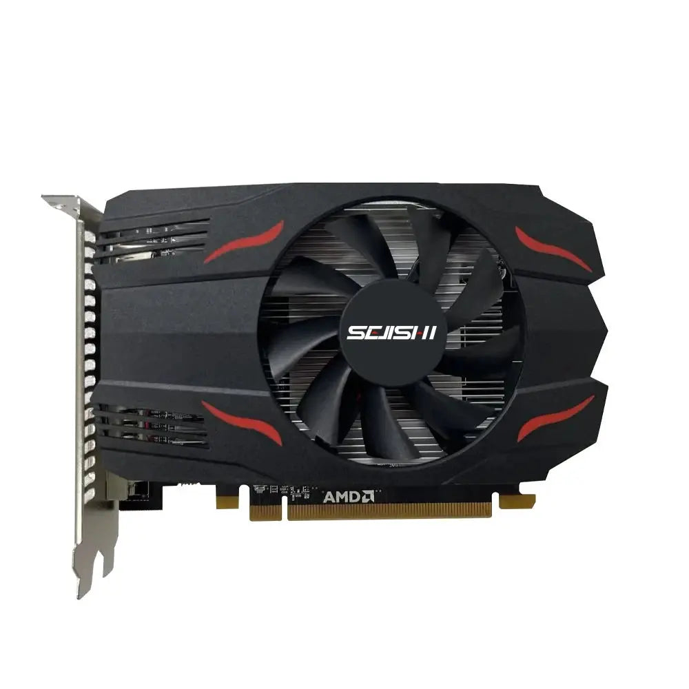 SEJISHI Video Card RX 550 4GB Graphics Cards 128Bit GDDR5 AMD GPU RX550 4GB Mining Gaming Card placa de video PCI-E 3.0X16 Dropshipman