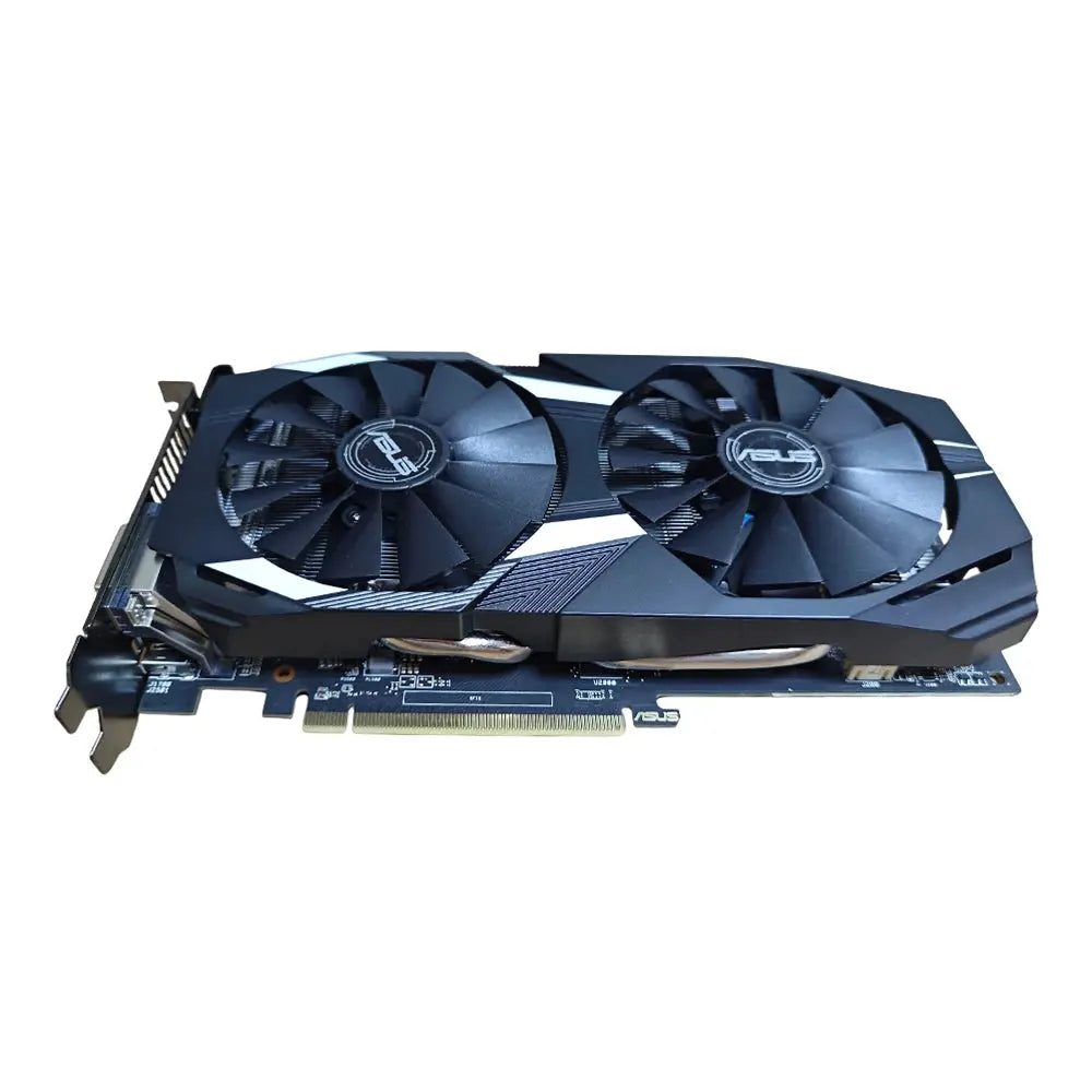 ASUS Dual Radeon RX 580 8GB GDDR5 Gaming GPU - Dual Fans, IP5X, Overclocked, 1080p, Auto-Extreme, 0dB Silent, HDMI/DP Dropshipman