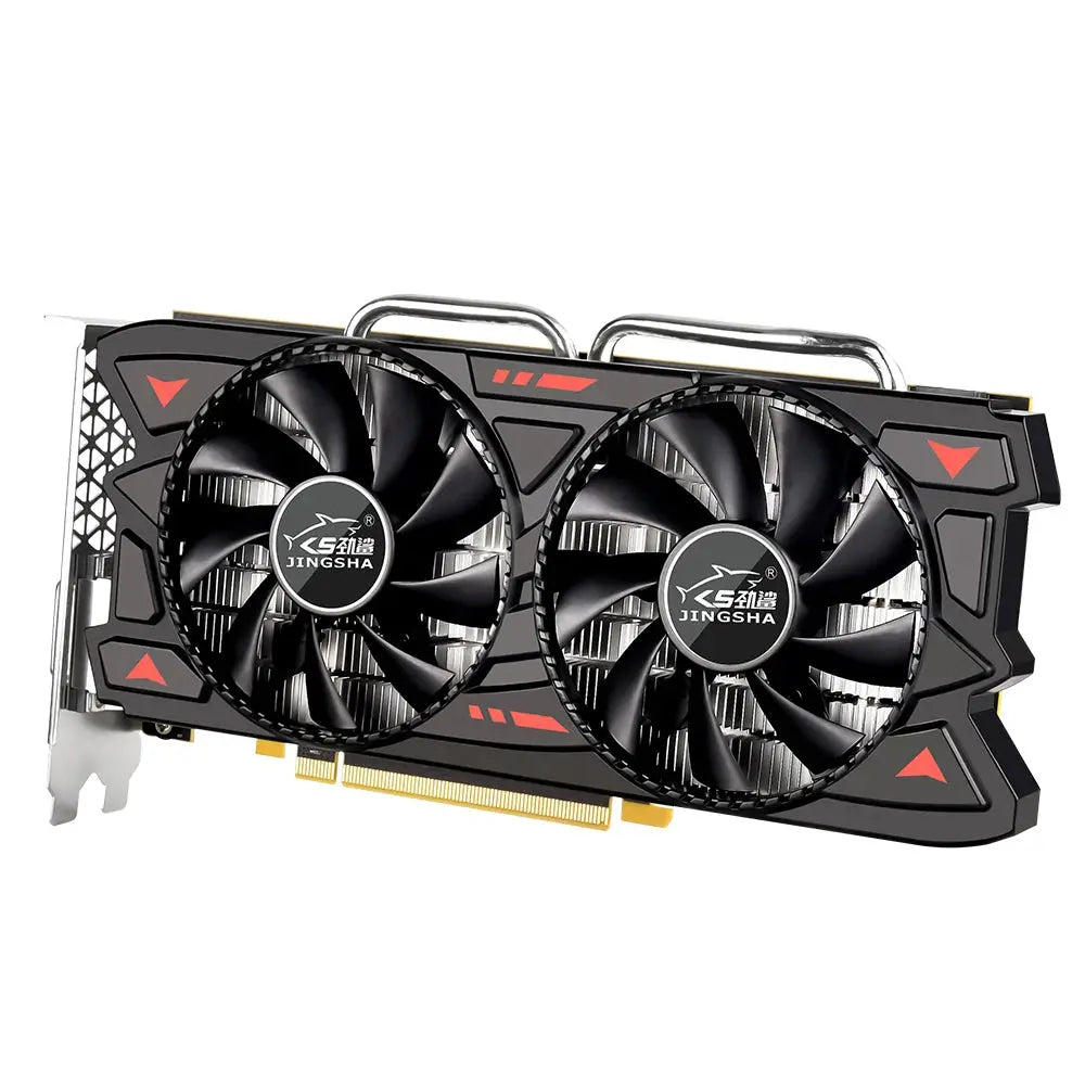 JINGSHA RX 580 8GB Graphics Card Rx580 Radeon Video Card GDDR5 256Bit GPU Display Card Placa De Video 8GB Dropshipman