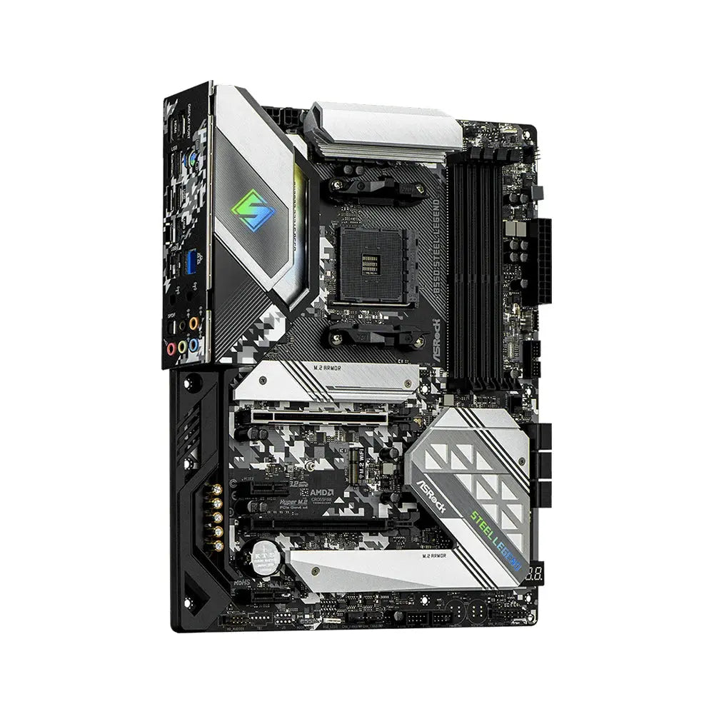 ASRock B550 Steel Legend Motherboard Set Kit with Ryzen 5 5600 CPU 4xDDR4 4733MHz M.2 NVME HDMI AMD B550 ATX AM4 Mainboard Dropshipman
