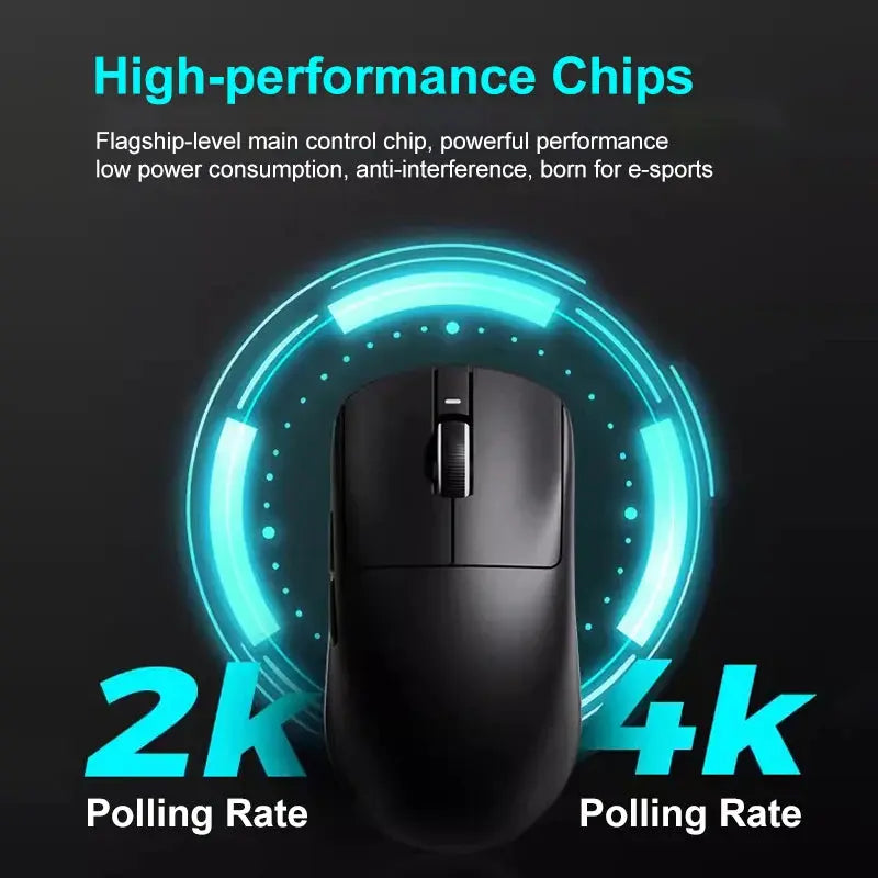 ATK VXE R1 Pro MAX Dragonfly R1 E-sports Gaming Mouse Rechargeable PAW3395 Lightweight Ergonomic 2.4G Wireless Mouse Dropshipman