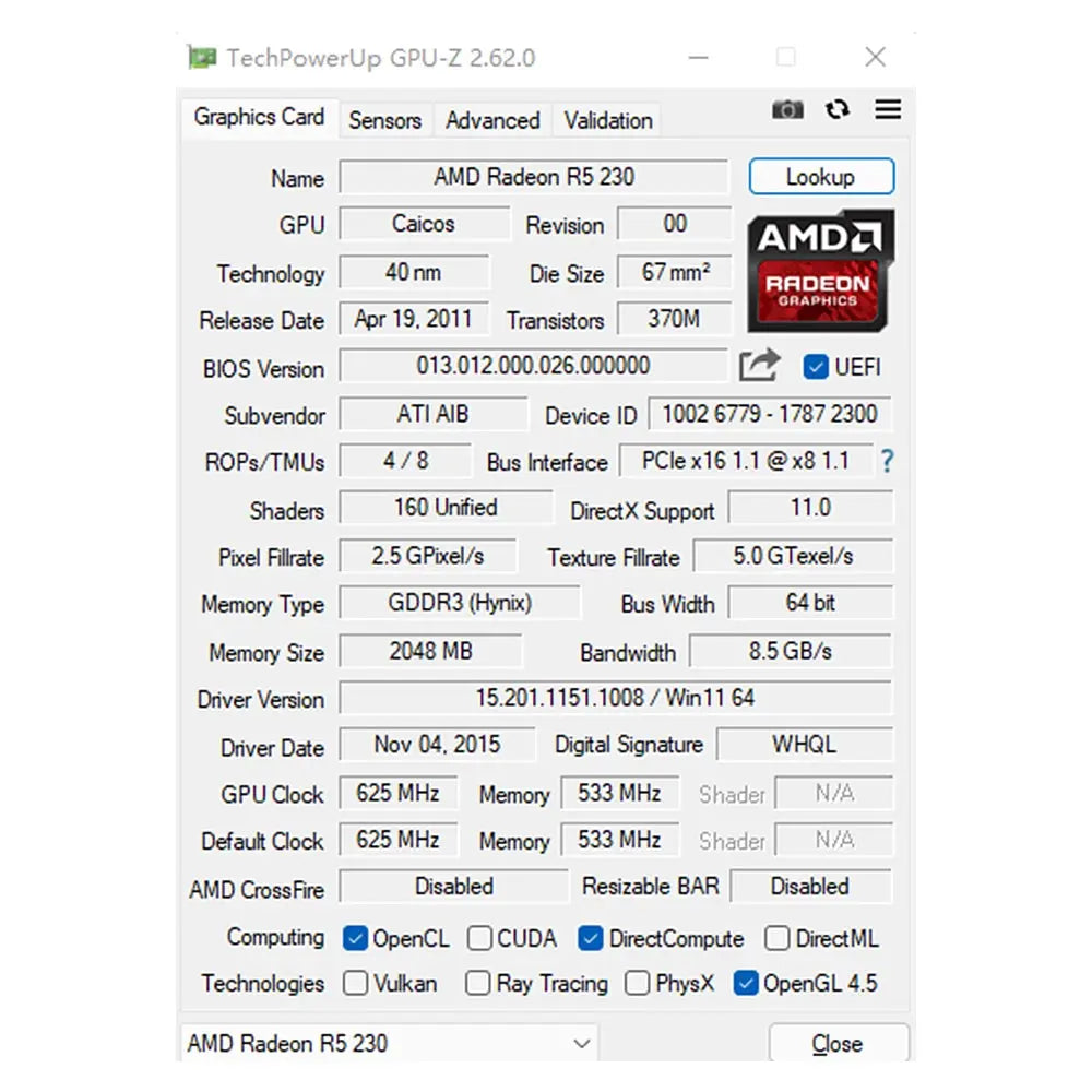 SOYO Graphics Cards R5 230 2G DDR3 64bit HDMI*2 compatibility For Desktop Gaming Computer Components GPU Video Card R5230 Dropshipman