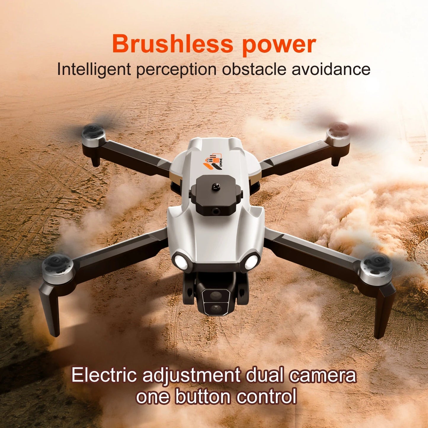 Professional S119 Drone 8K With Dual Camera 5G WIFI Smart Obstacle Avoidance FPV Brushless Motor RC Quadcopter Mini Dron Dropshipman