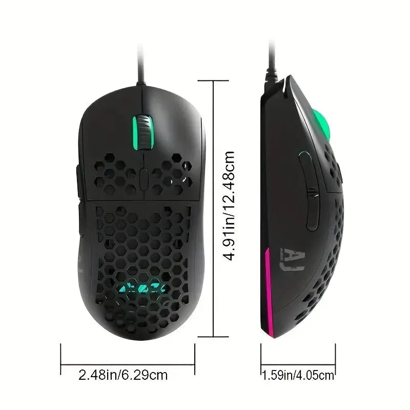 AJAZZ AJ380R Gaming Mouse Gaming Office Dropshipman