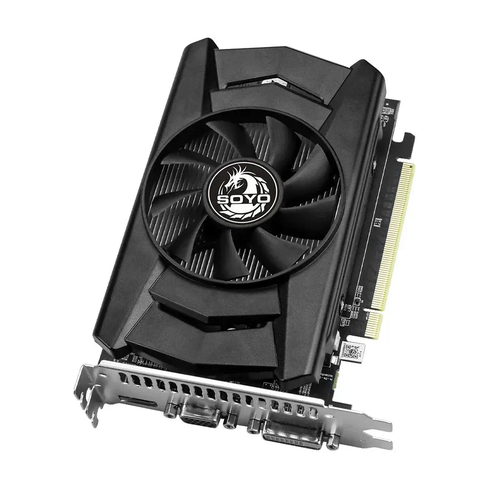 SOYO Graphics Cards R7 350 4G DDR5 128bit HDMI compatibility+DP+DVI For Desktop Gaming Computer Components GPU Video Card Dropshipman