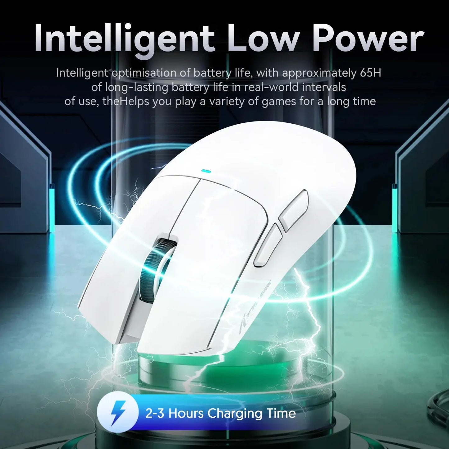 ATTACK SHARK X11 Lightweight Wireless Gaming Mouse with RGB Backlight Charging, Up to 22K DPI, PAW3311 Optical Sensor, HUYU Switch Dropshipman