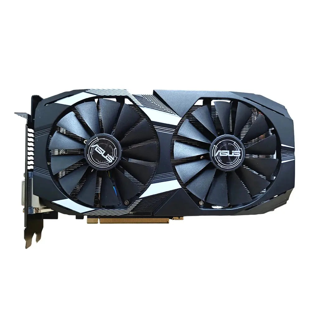ASUS Dual Radeon RX 580 8GB GDDR5 Gaming GPU - Dual Fans, IP5X, Overclocked, 1080p, Auto-Extreme, 0dB Silent, HDMI/DP Dropshipman