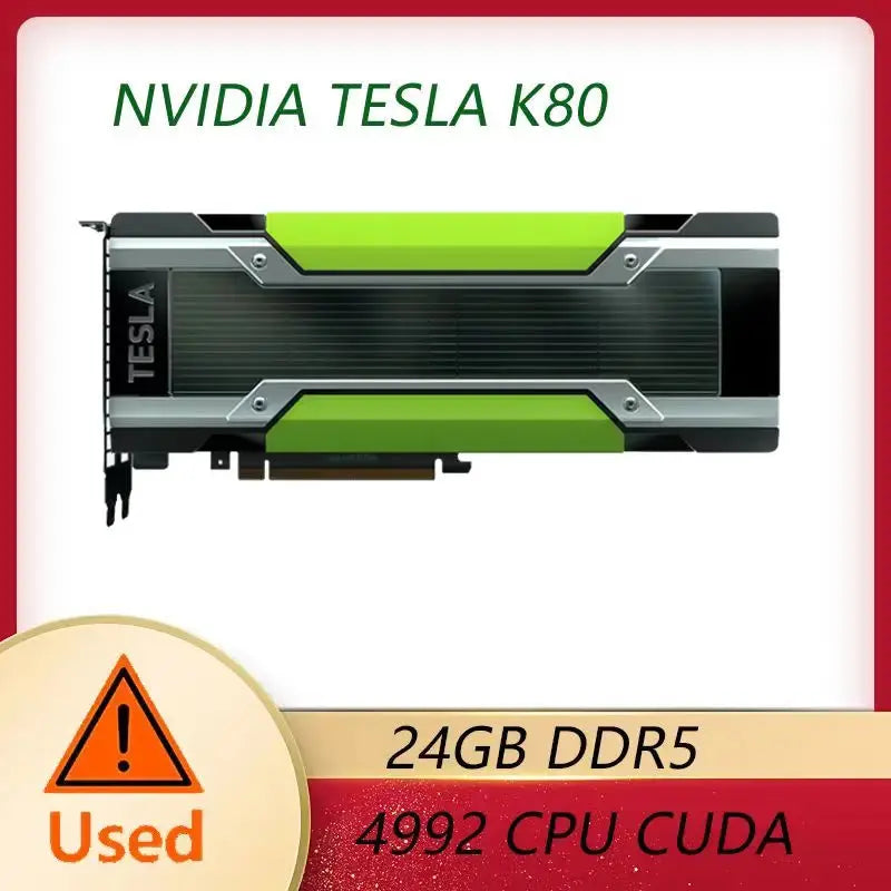 lotorasia With NVIDIA TESLA K80 graphics card 24GB GPU accelerated computing card AI deep learning card Dropshipman