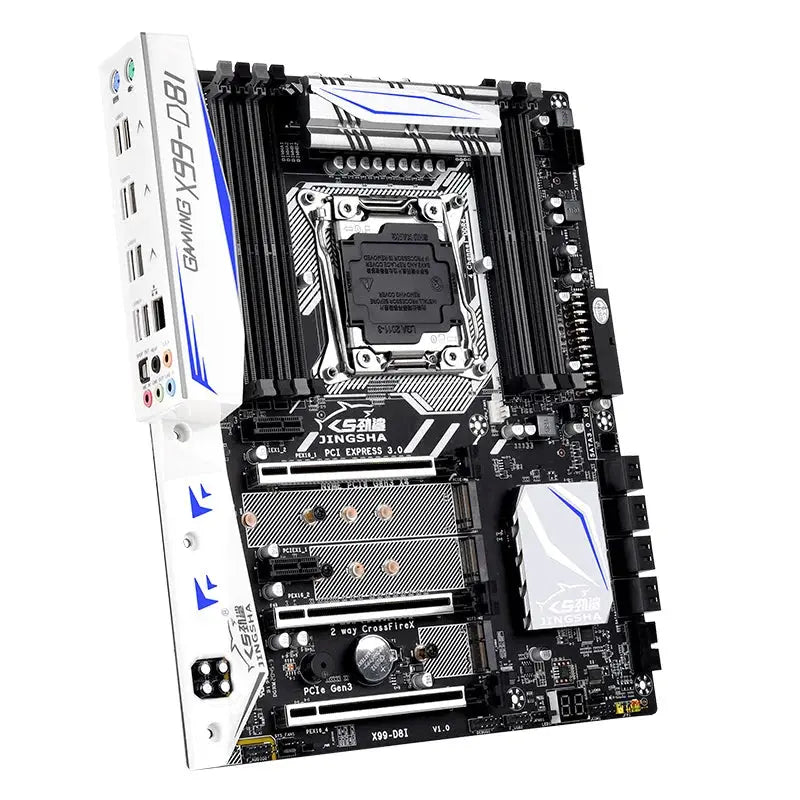 JINGSHA X99 D8I Motherboard KIT Xeon E5 2699 V3 LGA 2011-3 CPU 4pcs X 32GB =128GB 2133MHz DDR4 Memory ECC REG Supports X99 Chip Dropshipman