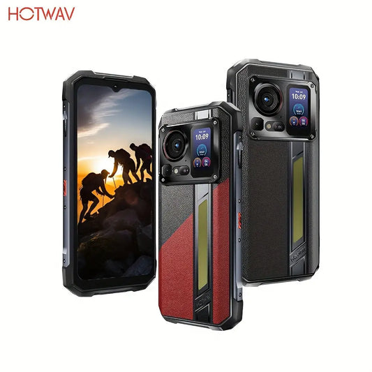 HOTWAV Hyper 7 Pro 5G Rugged Phone MediaTek Dimensity 7050 200MP Rear Camera 24MP (Night Vision) Android 14 6.6'' FHD+ 2.4K 120Hz Display Smartphone 16GB(Up To 20GB Expansion) RAM+256GB ROM(Up To 2TB Expansion) 10800mAh 33W Mobile Phone, WIFI 6/OTG/GPS/N Dropshipman