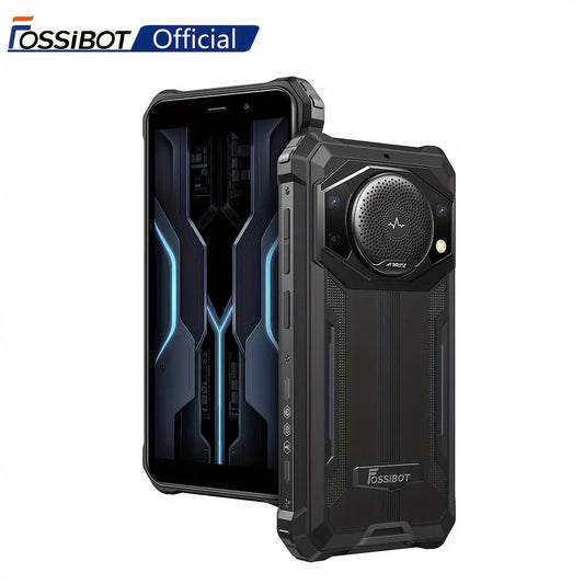 FOSSiBOT F101P smartphone with 10600mAh battery, 4GB+64GB, 5.45-inch FHD+ display, Octa Core, Android 13 smartphone, 24MP camera, large speaker, dual SIM card, IP68/IP69, 4G rugged smartphone Dropshipman