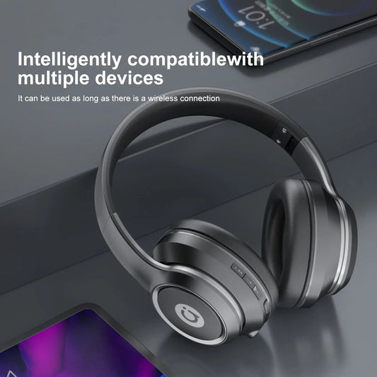 ASUS Wireless Over-Ear Headphones with Built-in Microphone, Sound Isolation, Stereo Surround Sound, Adjustable Telescopic Headband, High-Quality Audio for Calls, Music, and Gaming, USB-C Charging, 3.5mm Jack, Black, Gaming Headphones | Sleek Headphone De Dropshipman