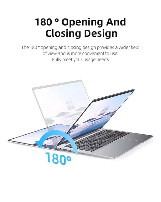 FUCHU Portable Office Laptop Computer 14.1" 12GB RAM 1TB 2TB SSD  Windows 11 Notebook Learn Recreation Entertainment Laptops Dropshipman