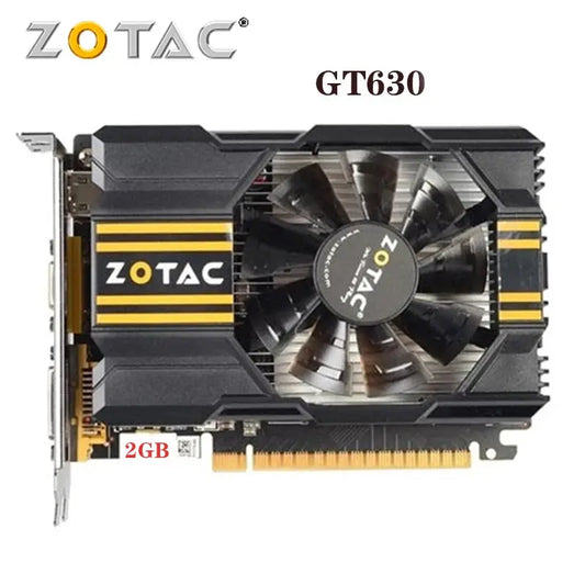 Original ZOTAC Video Card GeForce GT630 2GB Graphics Cards GPU Map For NVIDIA GT630 2GD3 HDMI DVI VGA Dropshipman