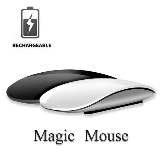 Bluetooth 5.0 wireless mouse wirelesss Rechargeable Silent Multi Arc Touch Mice Ultra-thin Magic Mouse For Laptop Ipad Mac PC Dropshipman