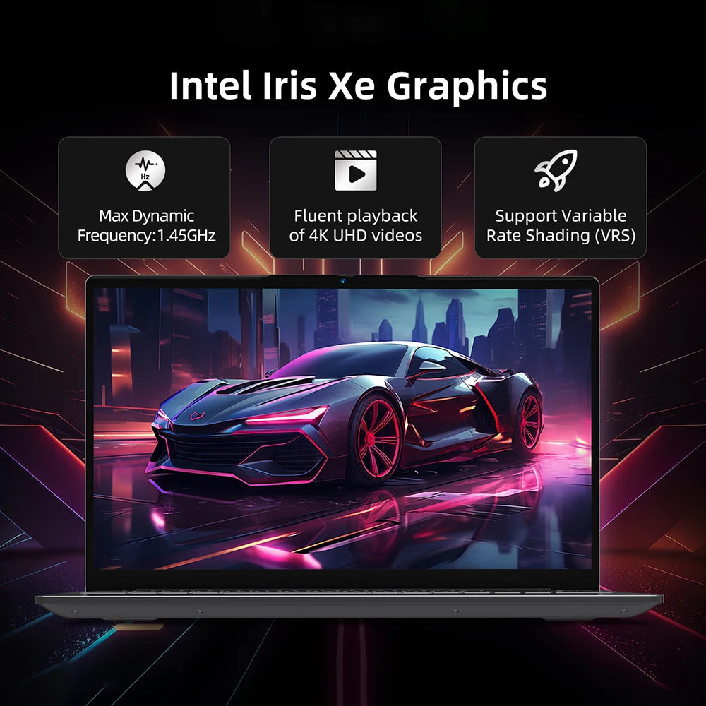 BMAX 15.6" X17 Power 32GB RAM 1TB SSD Intel i9 12900HK CPU Windows 11 Notebook 1920*1080 Wifi USB PC Bluetooth laptop Dropshipman