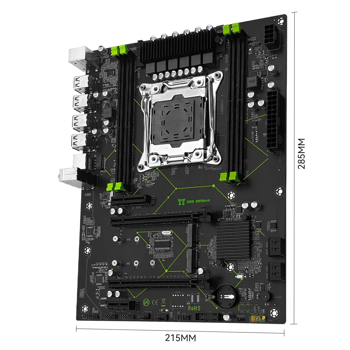 MACHINIST X99 MR9A-H Motherboard Set LGA 2011-3 Xeon E5 2680 V4 CPU Processor + DDR4 2*8G=16GB RAM 2133MHz Memory Kit ATX USB3.0 Dropshipman