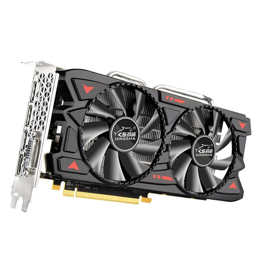 JINGSHA RX 580 8GB Graphics Card Rx580 Radeon Video Card GDDR5 256Bit GPU Display Card Placa De Video 8GB Dropshipman
