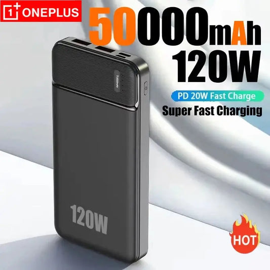 OnePlus 50000mAh 120W Power Bank - Ultimate Charging Solution Dropshipman