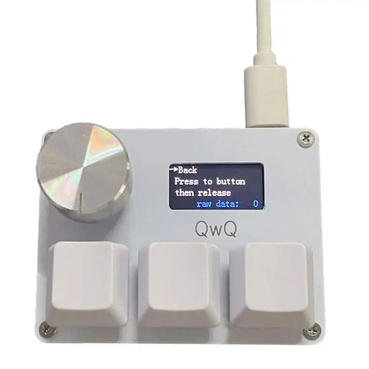 SayoDevice OSU Keyboard O3C Rapid Trigger Hall Switches Magnetic Red Switches Keyboard With Knob Screen Copy Paste Shotcut Dropshipman
