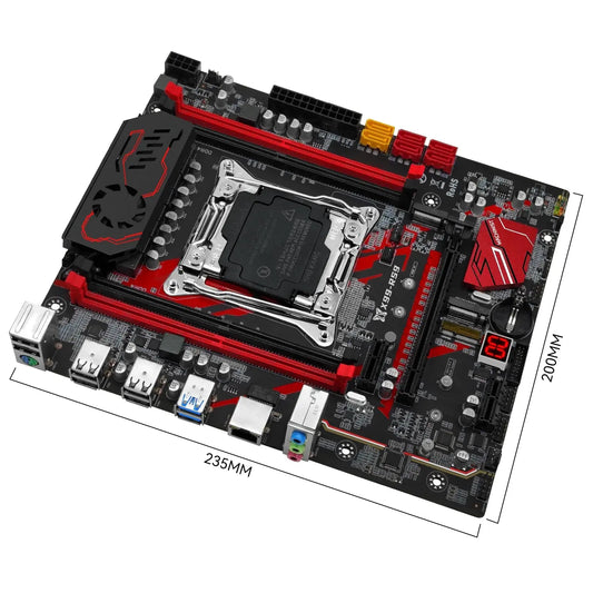MACHINIST X99 Gaming Motherboard RS9 Optiona kit LGA2011-3 lntel Xeon E5 2680 V4 CPU and DDR4 32GB(2*16GB) M.2 NVME Quad Channel Dropshipman