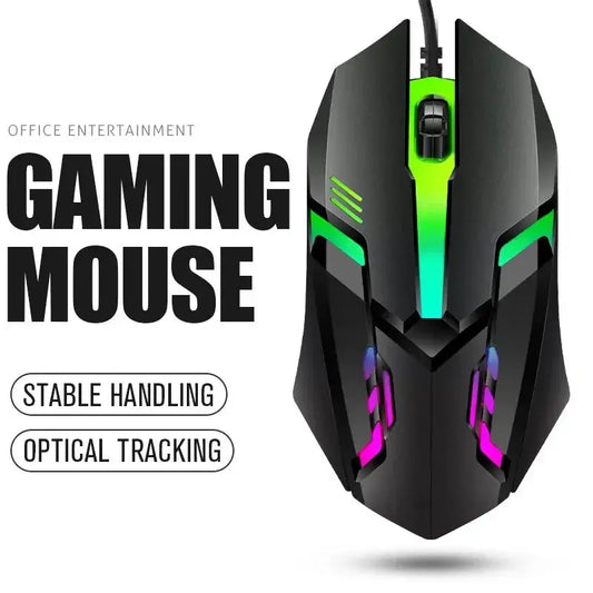 20251 PC ITLY M01 Sports LED Luminous Backlit USB Wired Gaming Mouse for Desktop PC Laptop Office Computer Gaming Mouse Dropshipman