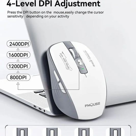 Xiaomi M303L Bluetooth Wireless Mouse 2.4G Dual Mode 1600 DPI Silent Tablet Notebook PC Office Portable Mouse For Android ios Dropshipman
