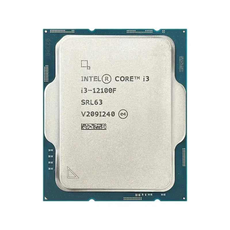 Intel Core i3 12100F CPU  New i3-12100F 3.3 GHz 4-Core 8-Thread 65W LGA 1700 Dropshipman