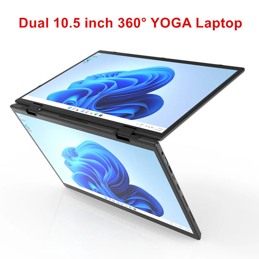 Topton L15 360° YOGA Laptop Intel N95 Dual 10.5 Inch IPS Touch Screen Windows 11 2 in 1 Tablet PC Notebook Office Mini Computer Dropshipman
