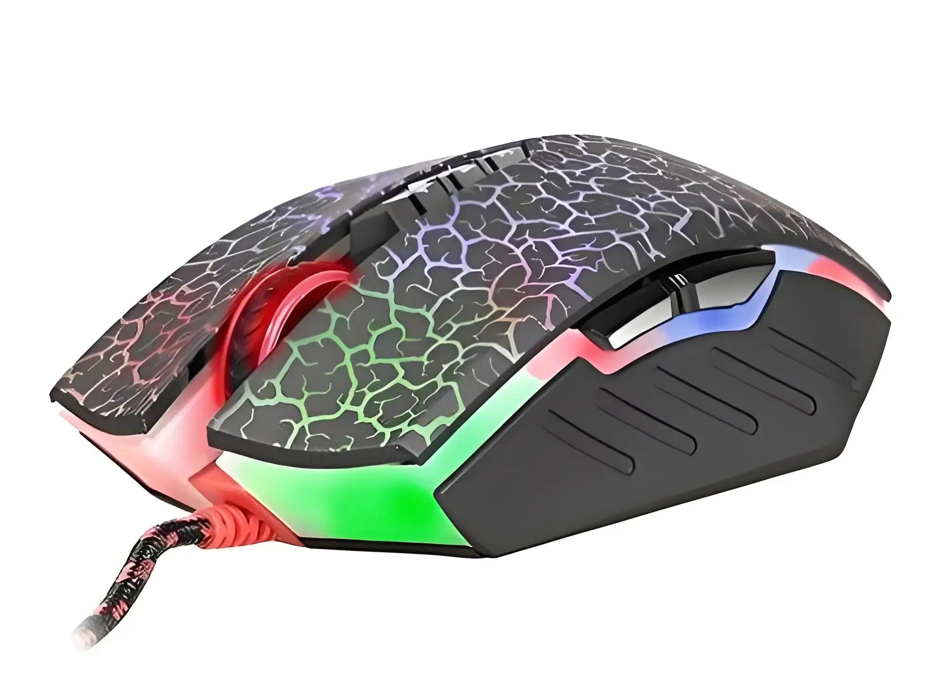 A70 Bloody Light Strike Black Gaming Mouse, 100-6200 CPI Adjustable, 6 Sniper Modes, Durable X Glide Metal Armor Boot Dropshipman