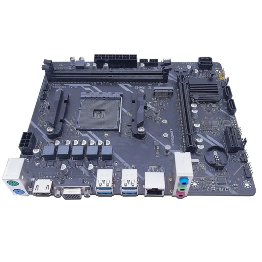 ZSUS A320 Motherboard Set Kit With Ryzen R5 2600 CPU DDR4 1*16GB 3200MHz memory AM4 Motherboard  M.2 NVME Dropshipman