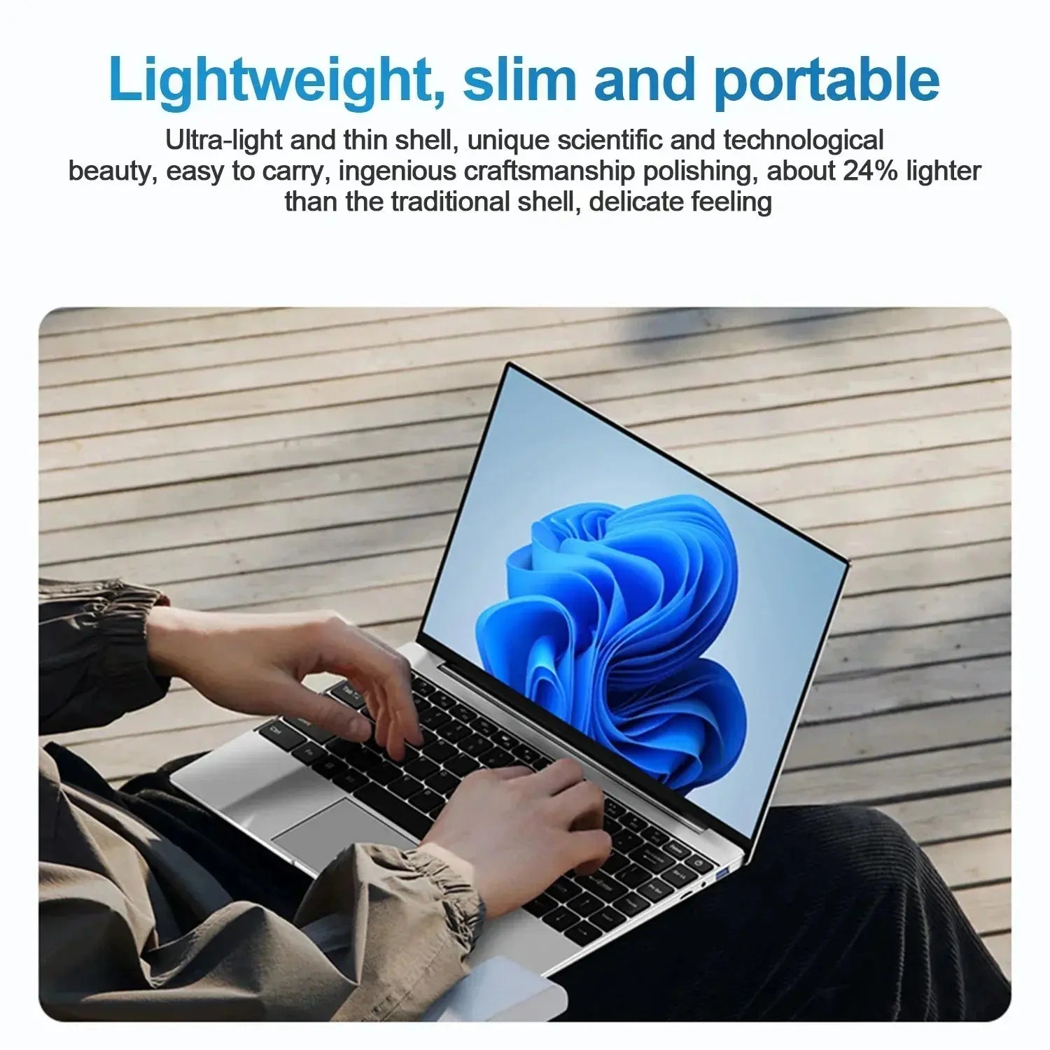 14.1" Inch Portable Computer Intel Core i7 7500U 12GB RAM 512GB 1TB 2TB SSD Laptop Windows 11 Notebook PC Office Study Gaming la Dropshipman