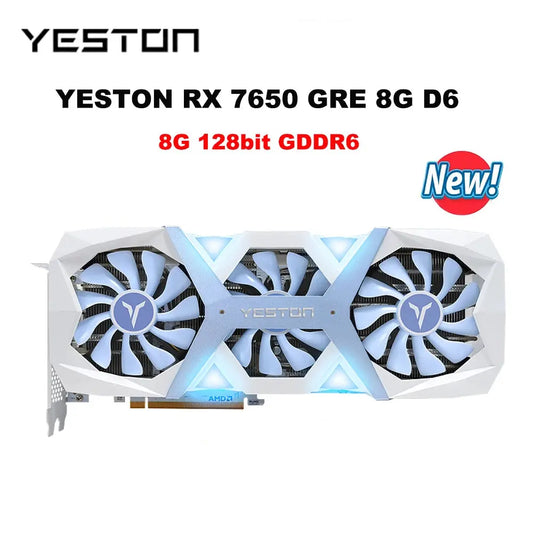 YESTON RX 7650 GRE 8G D6 Game Master Graphic Card Dropshipman