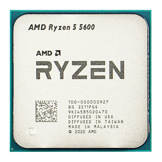 AMD Ryzen 5 R5 5600 3.5GHz 6-Core 12-Thread CPU Processor 65W LGA AM4 Not brand new Dropshipman