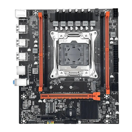 MOUGOL X99 Gaming Motherboard Kit with Xeon E5 2650 V4 CPU & Dual Channel DDR4 16G (2*8G) 2133MHz M.2 NVME for Desktop Computers Dropshipman