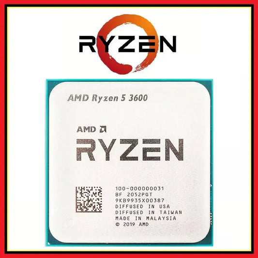 AMD Ryzen 5 R5 3600 3.6GHz 6-Core 12-Thread CPU Processor LGA AM4 Dropshipman