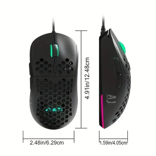AJAZZ AJ380R Gaming Mouse Gaming Office Dropshipman