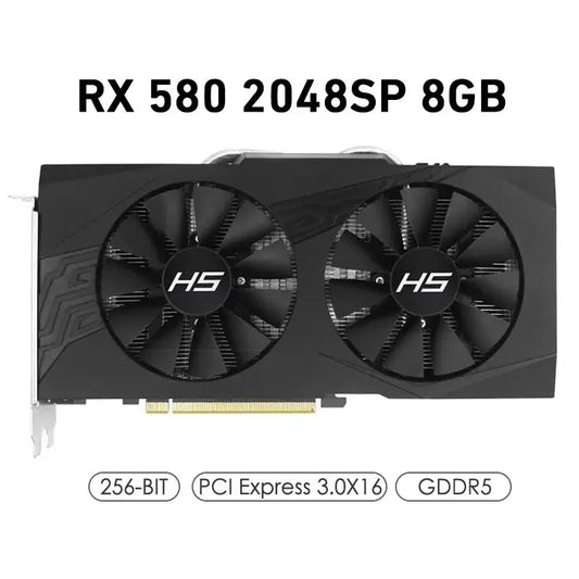 AMD Radeon RX 580 8GB Graphics Card 2048SP Dropshipman