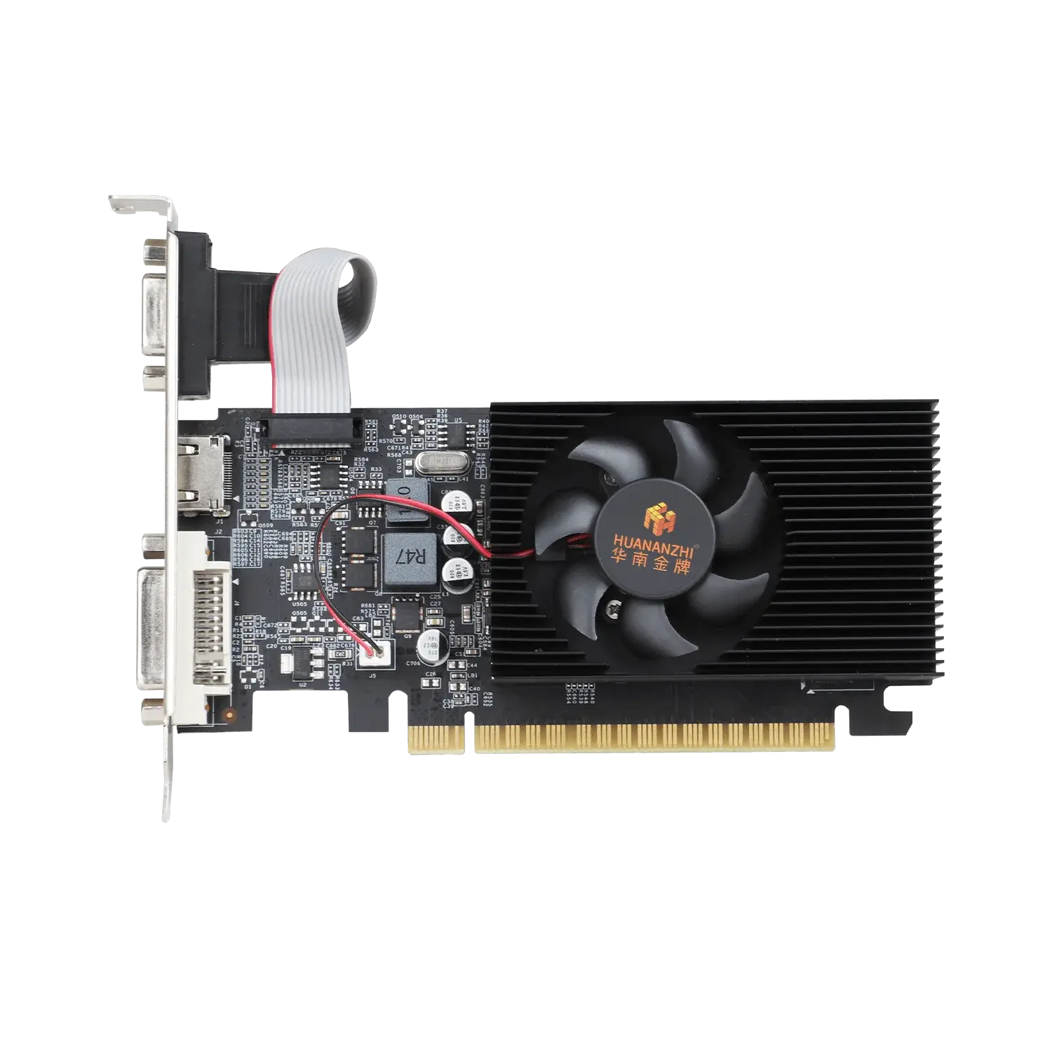 HUANANZHI GT 730 4G Graphics Cards 128Bit GDDR3 HDMI-Compatible VGA DVI GPU Video Card Dropshipman
