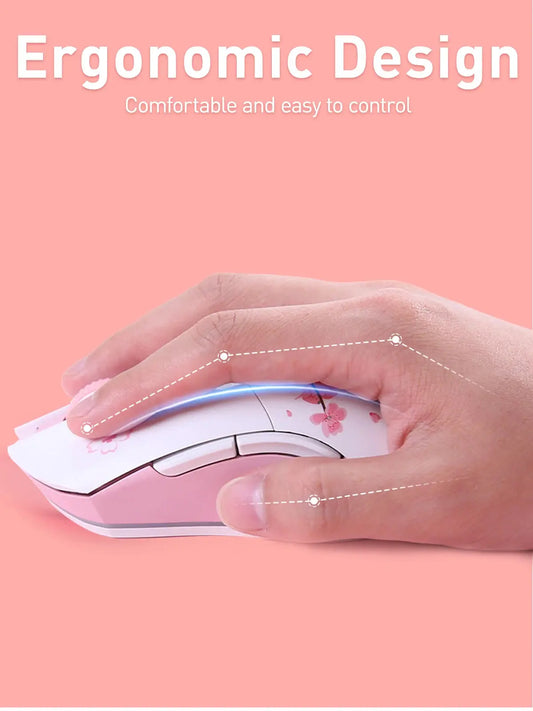 DAREU Dual Modes Gamer Mouse RGB 2.4G Wireless Wired Gaming Mice Built-in 930mAh Recharging Battery with Macro Set for PC Laptop Dropshipman